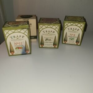 4 Trapp Private Gardens Candle NEW 2 Guava Mango Tranquillity Fresh Cut Tuberose